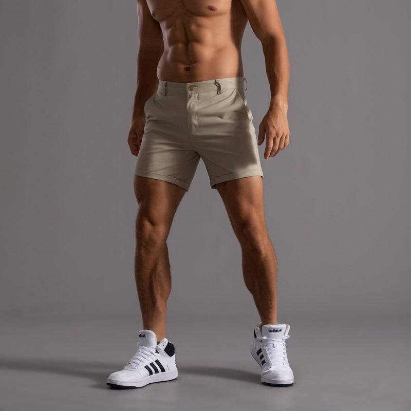 Tailored Short-Length Chino Shorts