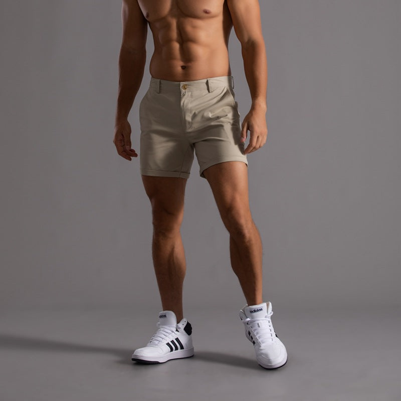 Tailored Short-Length Chino Shorts