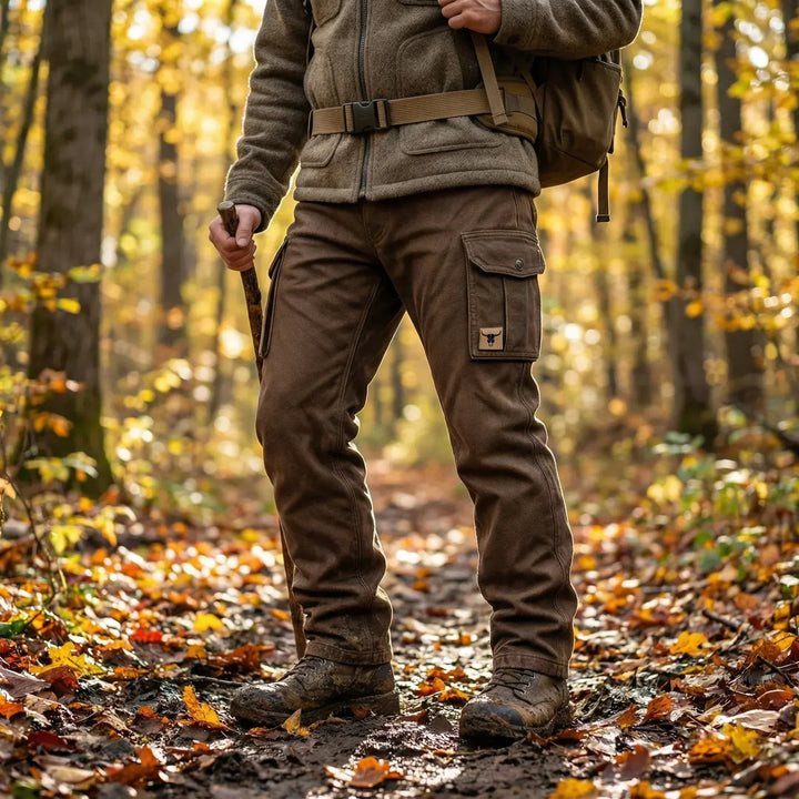 Brown Utility Cargo Trouser