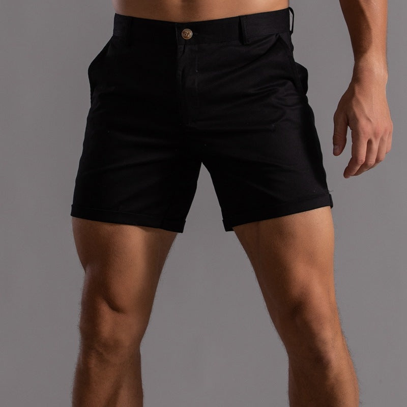 Tailored Short-Length Chino Shorts