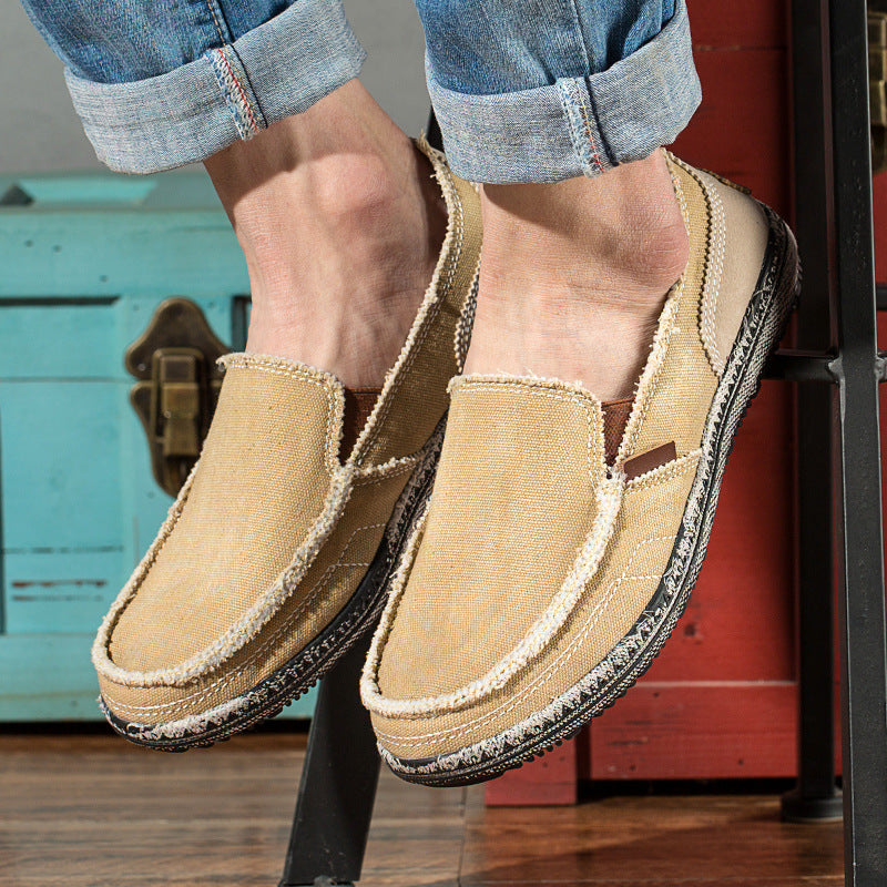 Canvas Slip-On Shoes