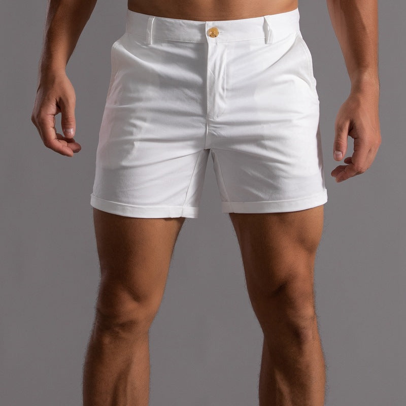 Tailored Short-Length Chino Shorts