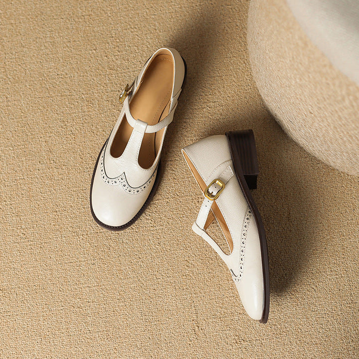 Brogue T-Bar Mary Janes
