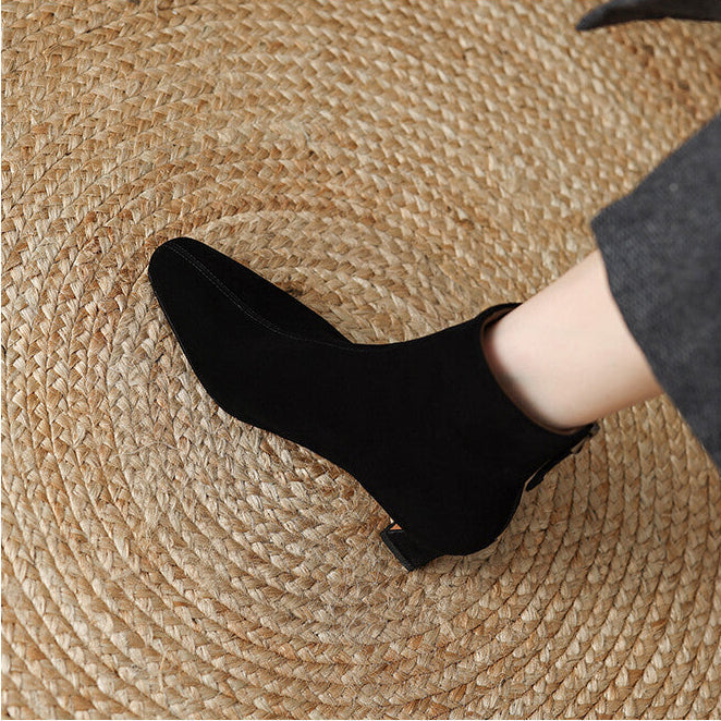 Faye | Suede Boots