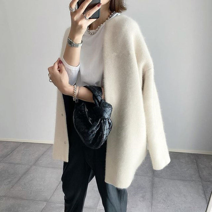 Longline Cashmere Cardigan