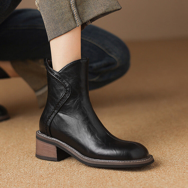 Lynette | Leather Boots