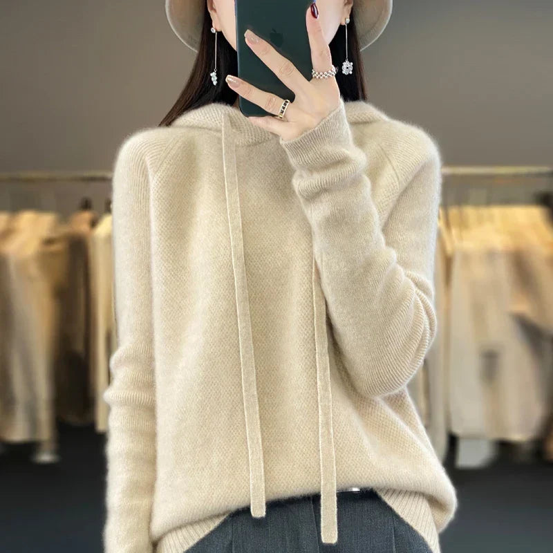 Cashmere Hooded Jumper
