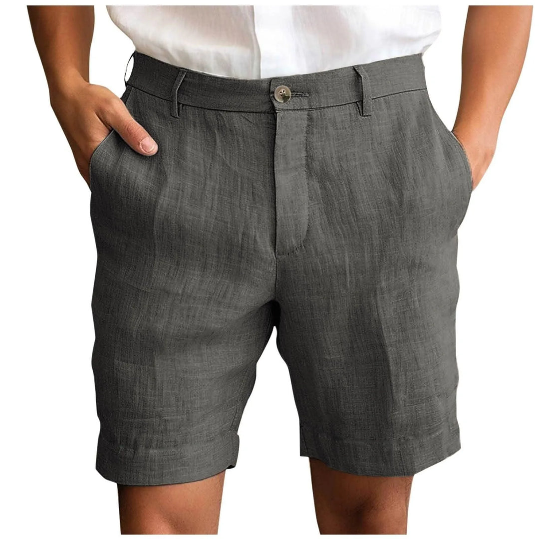 Classic Tailored Linen Shorts