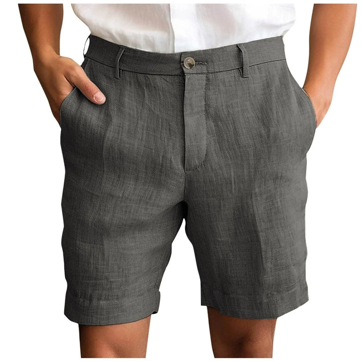 Classic Tailored Linen Shorts