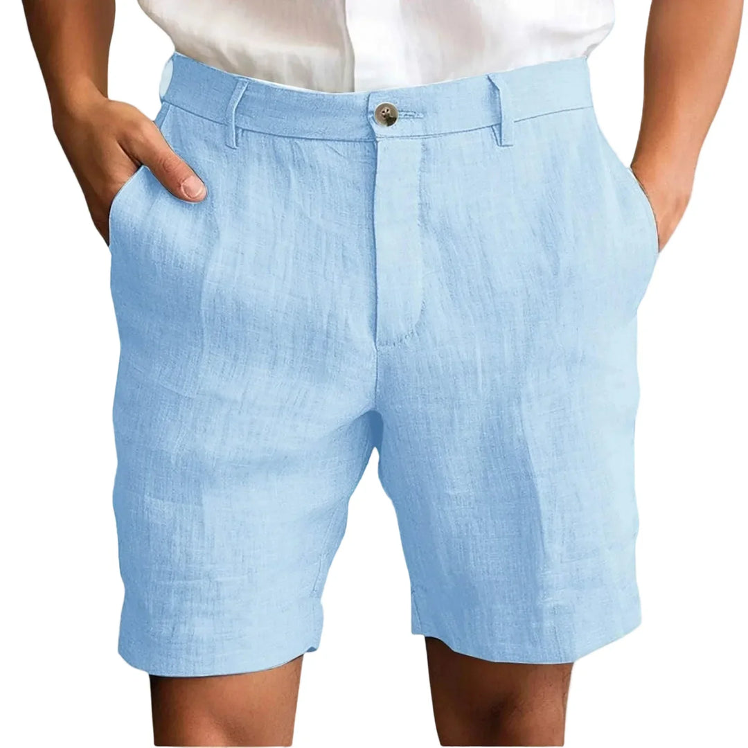 Classic Tailored Linen Shorts