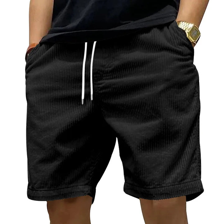 Classic Corduroy Drawstring Shorts