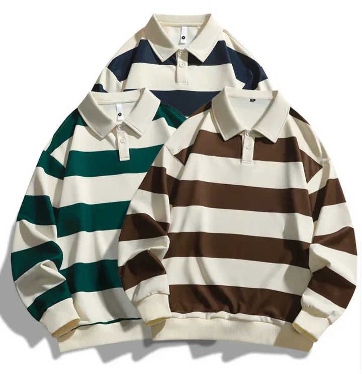Casual Polo Sweater