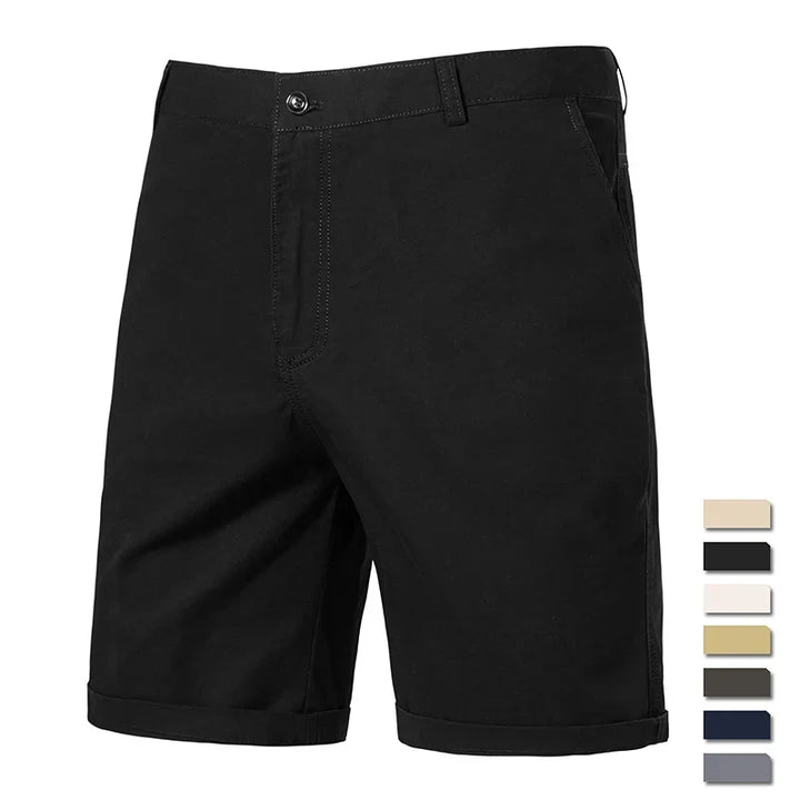Classic Stretch Chino Turn-Up Shorts