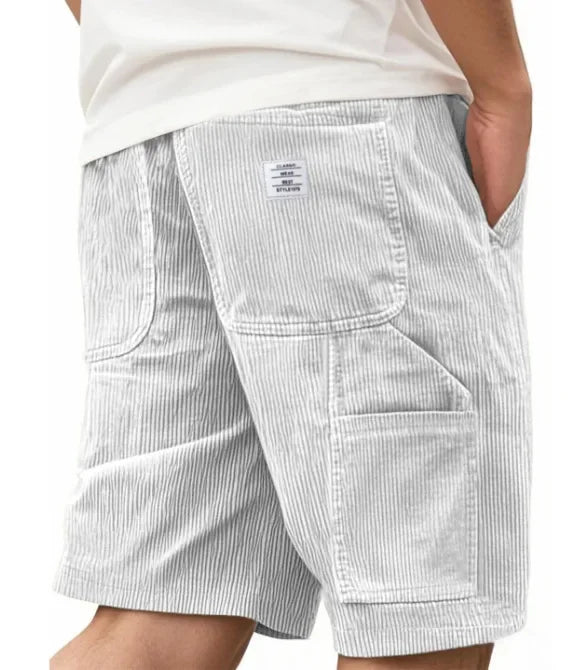Corduroy Utility Cargo Shorts