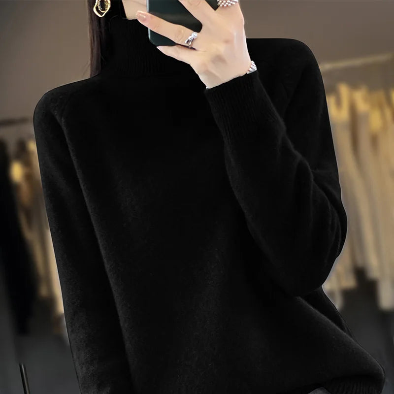 Cashmere Turtleneck Jumper
