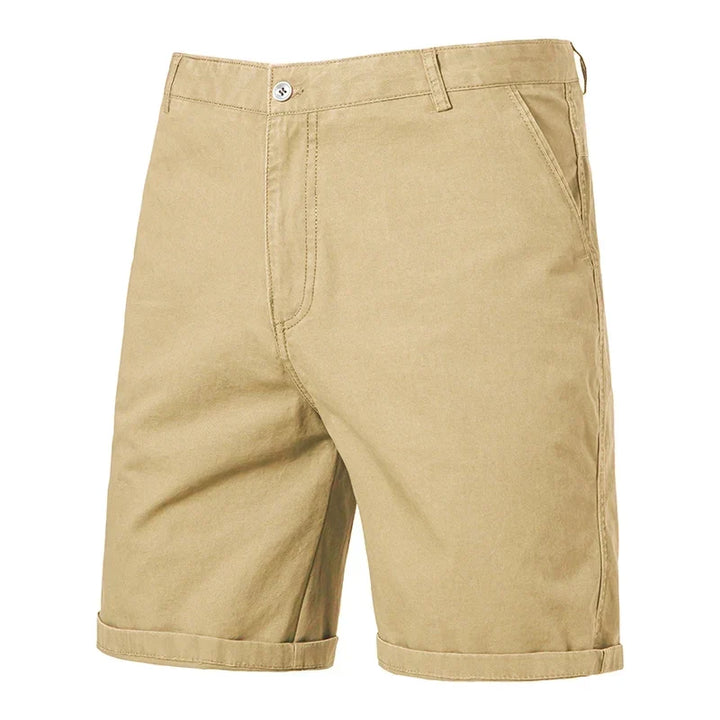 Classic Stretch Chino Turn-Up Shorts