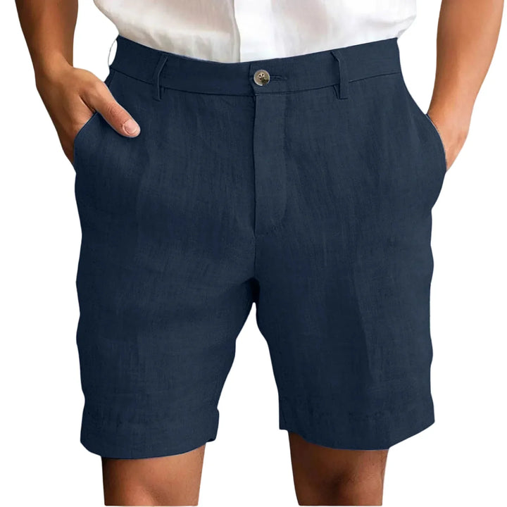 Classic Tailored Linen Shorts