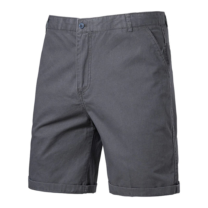Classic Stretch Chino Turn-Up Shorts