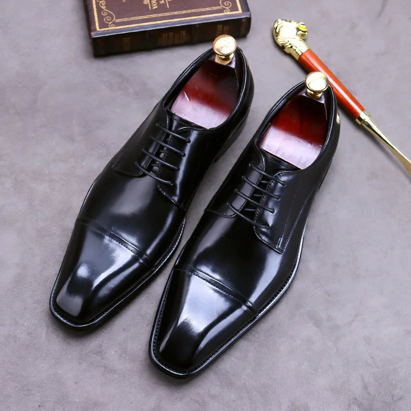 Chic Leather Business Shoes