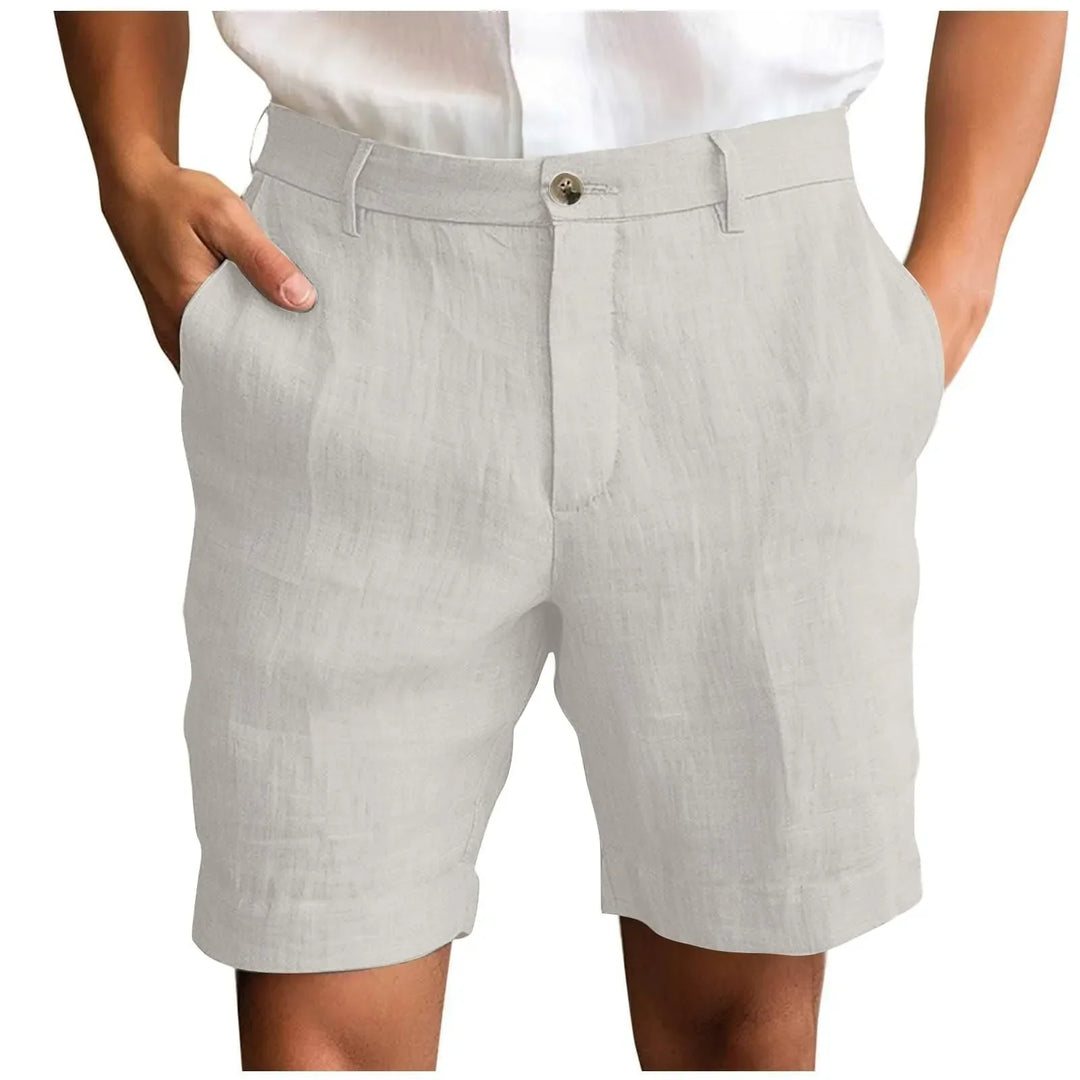 Classic Tailored Linen Shorts