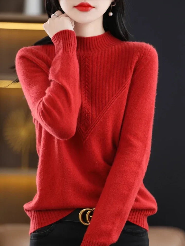 Ribbed Cashmere Crew-Neck Jumper