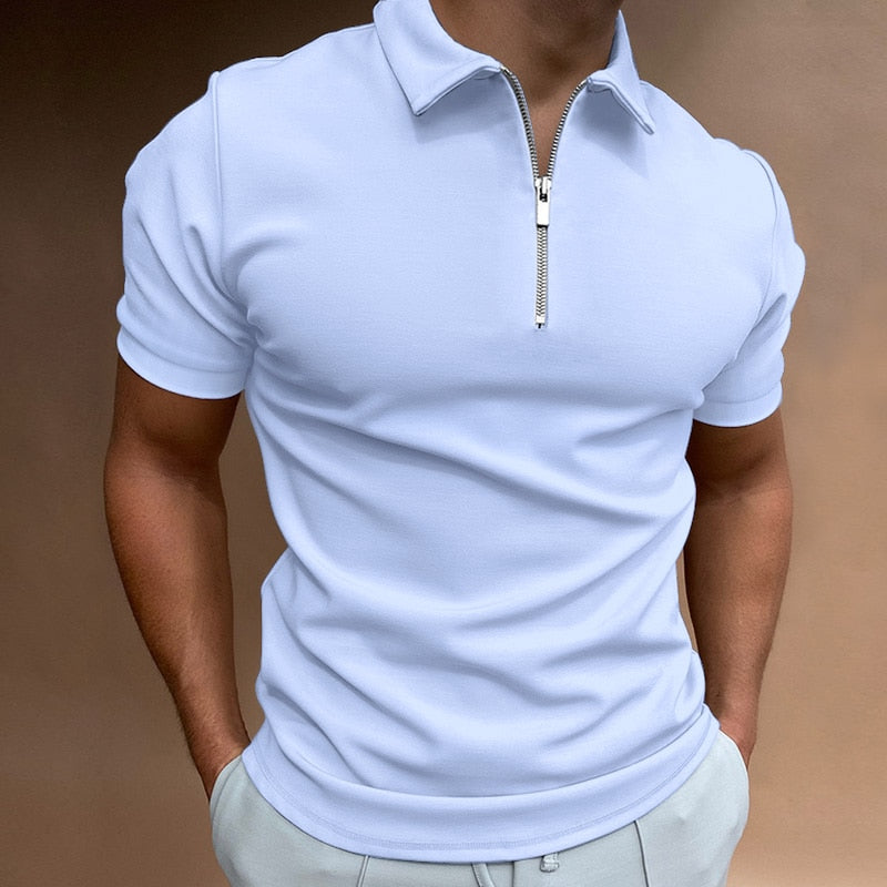 Zip Polo Shirt