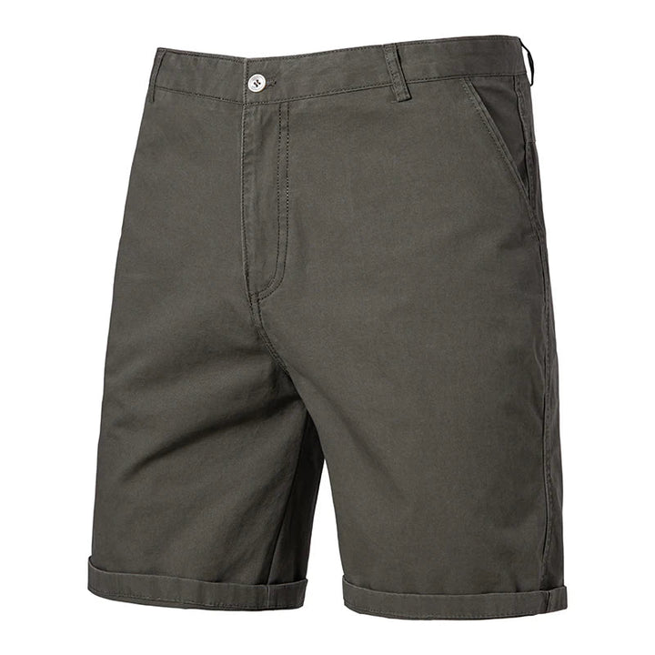 Classic Stretch Chino Turn-Up Shorts