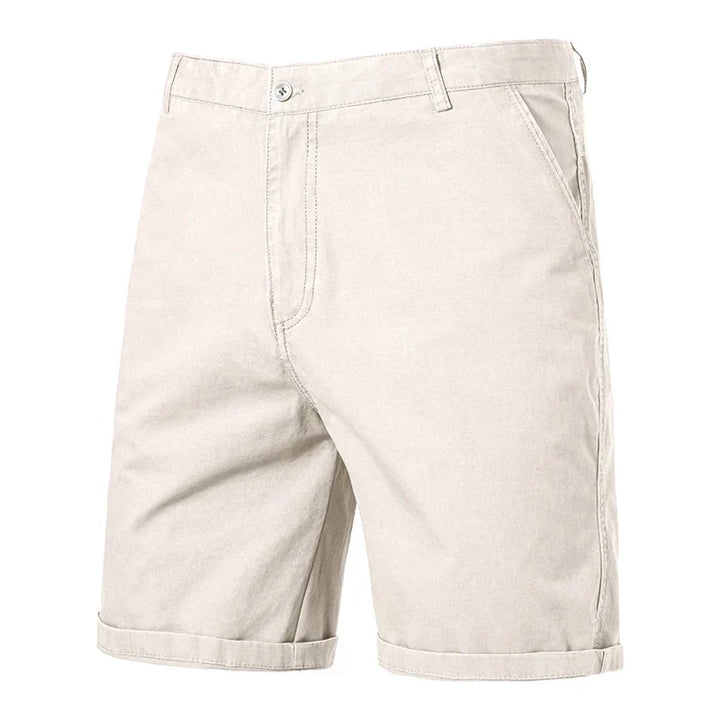 Classic Stretch Chino Turn-Up Shorts
