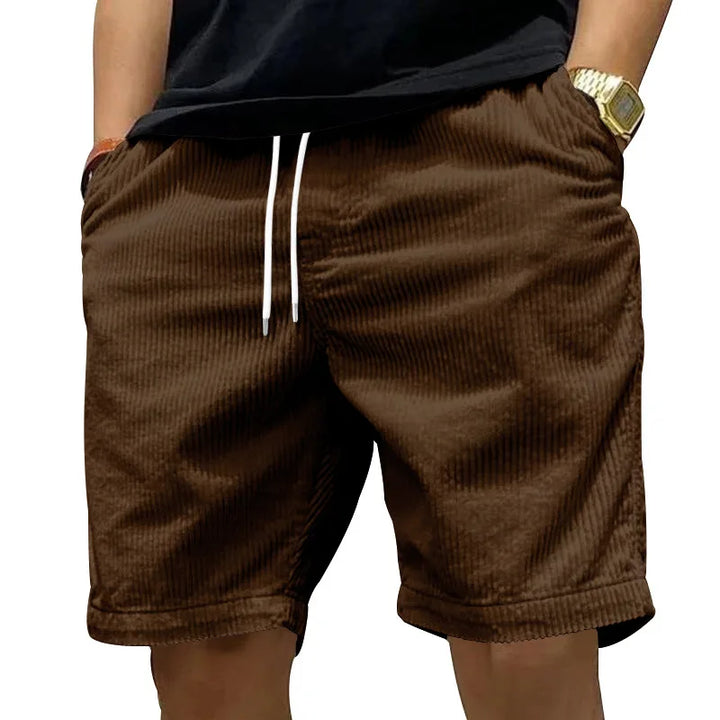 Classic Corduroy Drawstring Shorts
