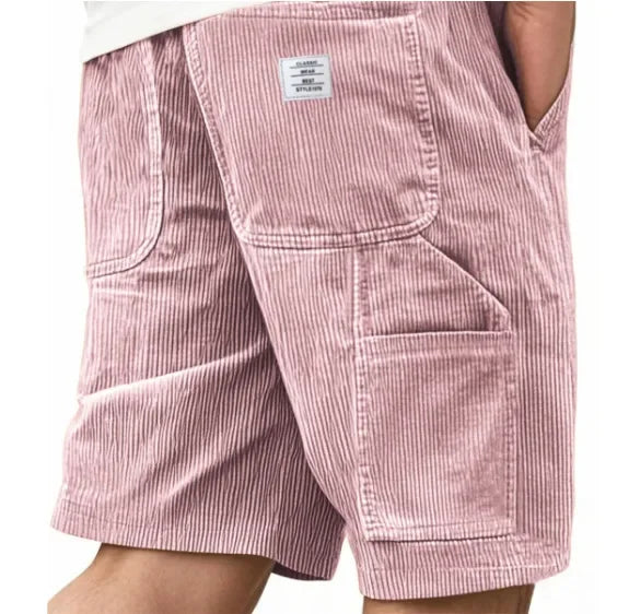 Corduroy Utility Cargo Shorts