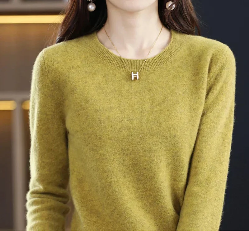 Fine Cashmere Crew-Neck Jumper
