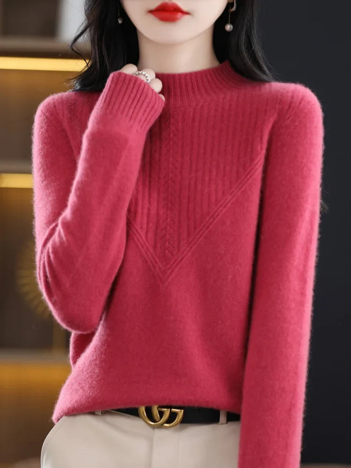 Ribbed Cashmere Crew-Neck Jumper