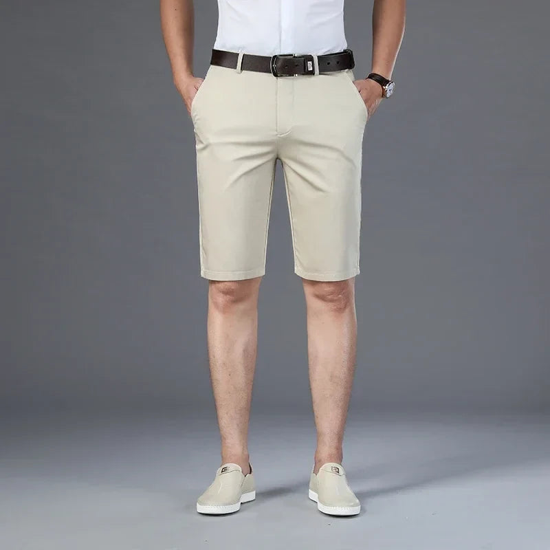 Tailored Cotton Walk Shorts
