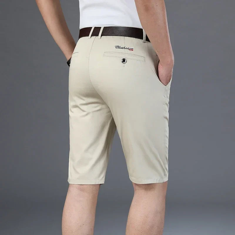 Tailored Cotton Walk Shorts