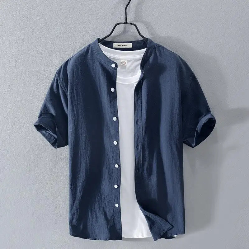 Cotton Linen Summer Shirt