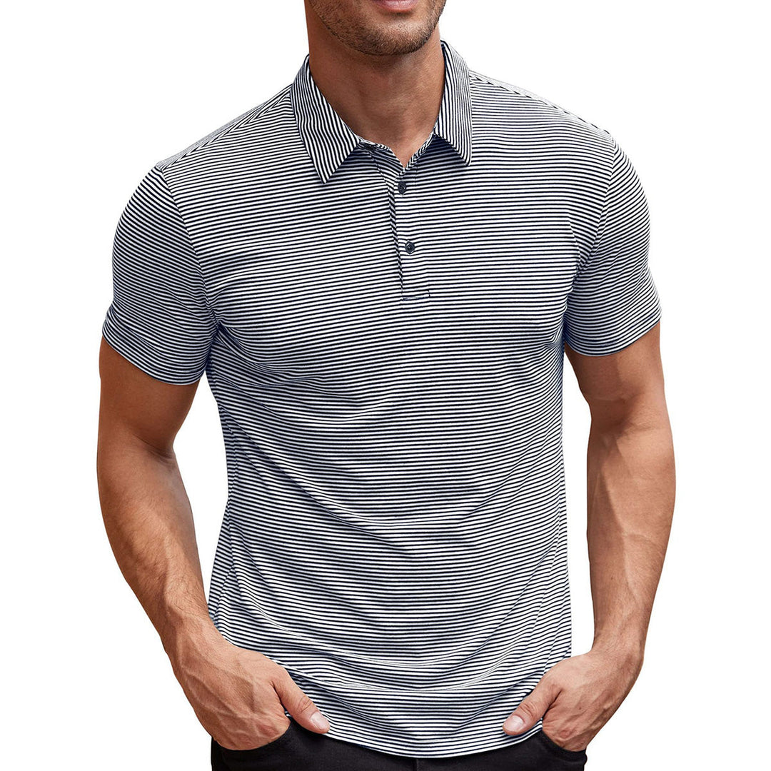 Striped Polo Shirt