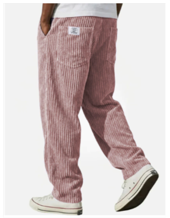 Relaxed Fit Corduroy Trousers