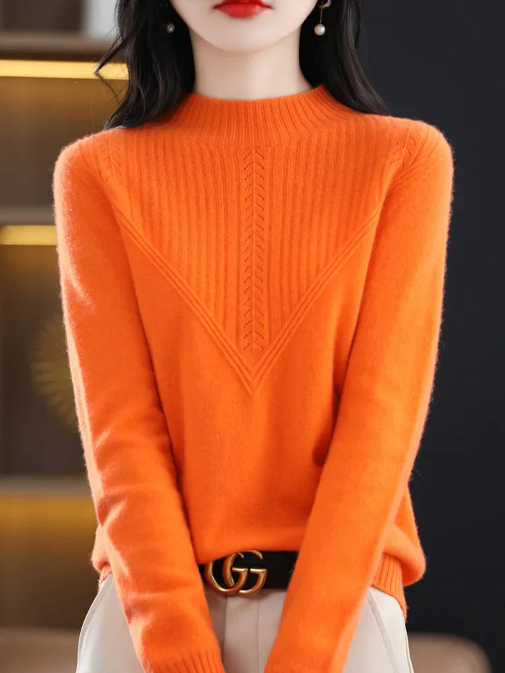 Ribbed Cashmere Crew-Neck Jumper