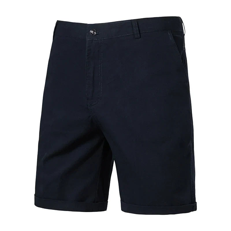 Classic Stretch Chino Turn-Up Shorts
