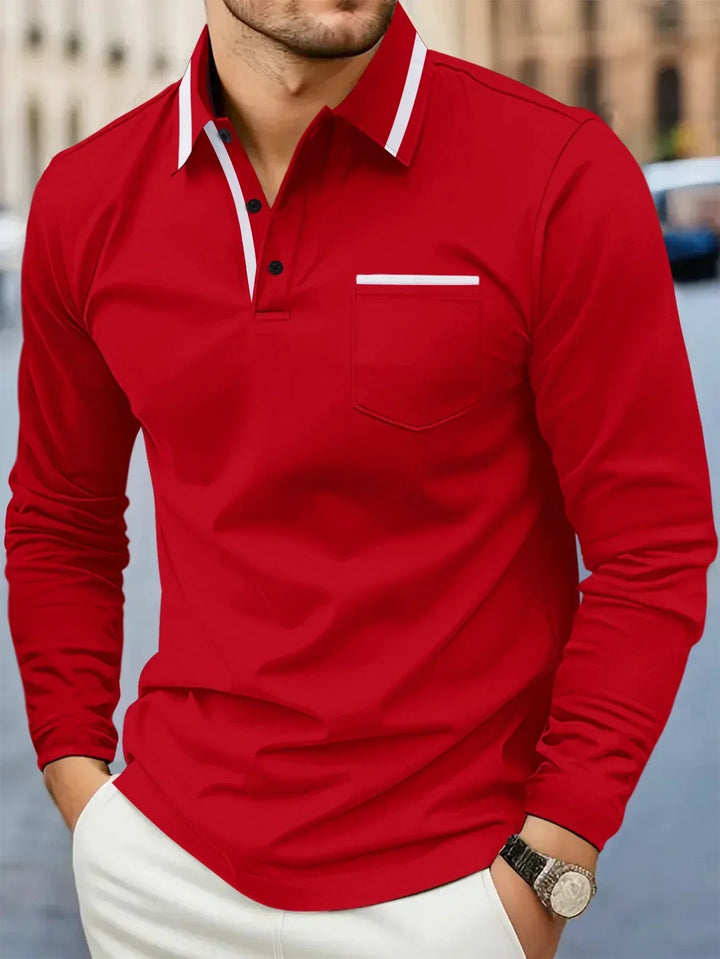 Casual Polo Sweater