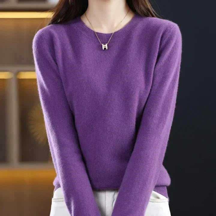 Fine Cashmere Crew-Neck Jumper