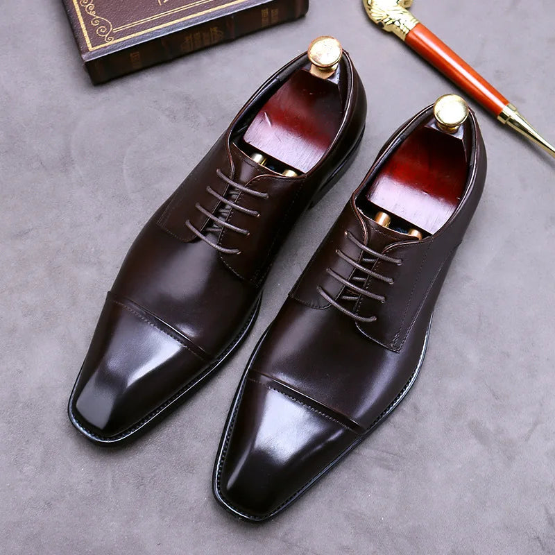 Chic Leather Business Shoes