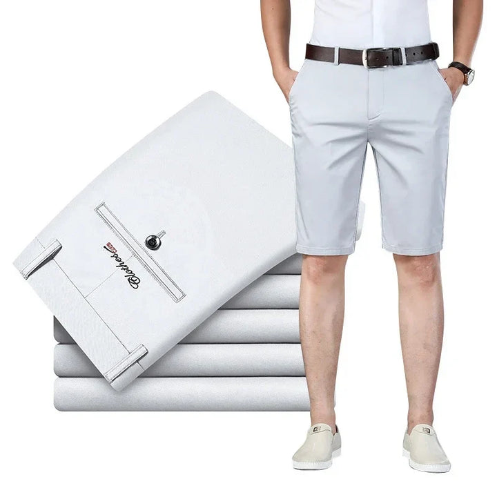 Tailored Cotton Walk Shorts