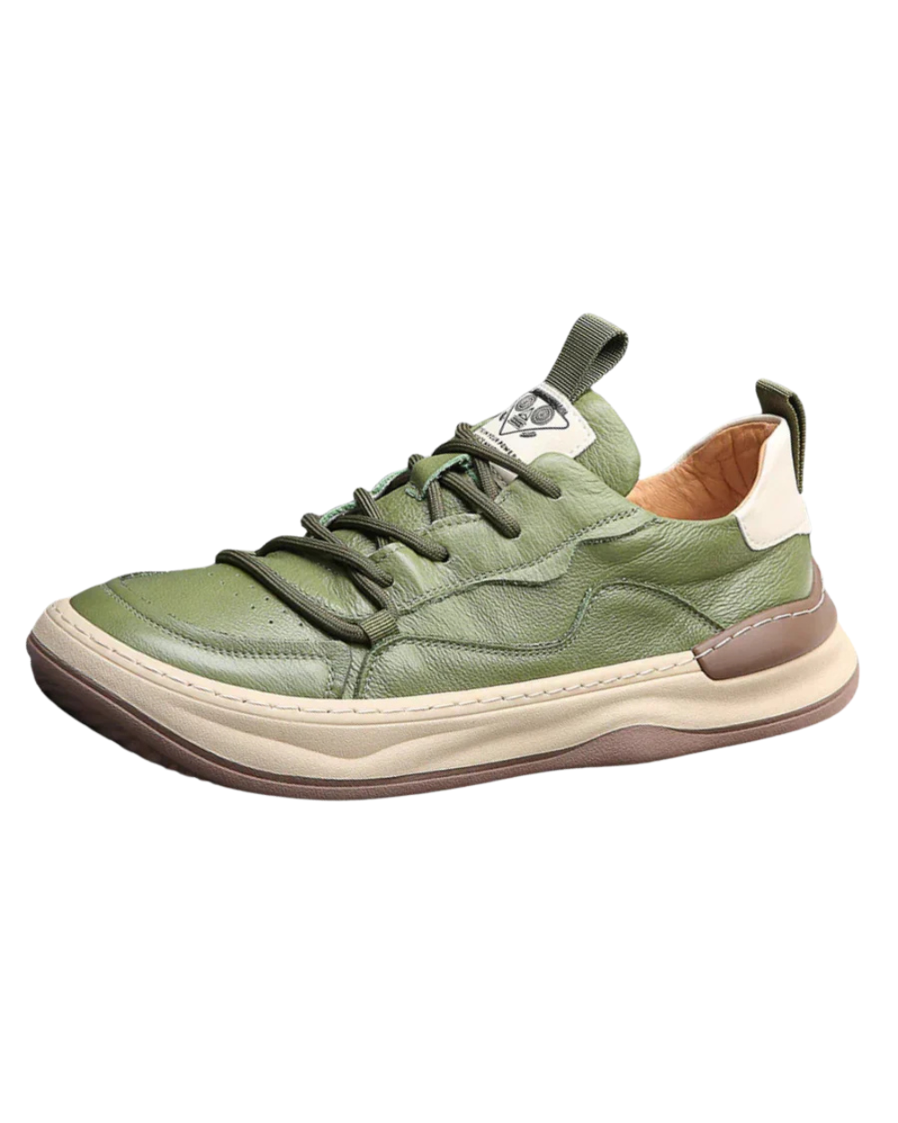 High-Sole Leather Shoes