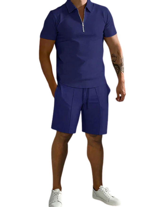 Elegant Polo Shirt Set