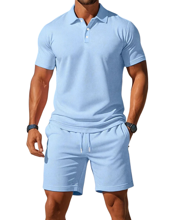 Summer Polo Shirt Set