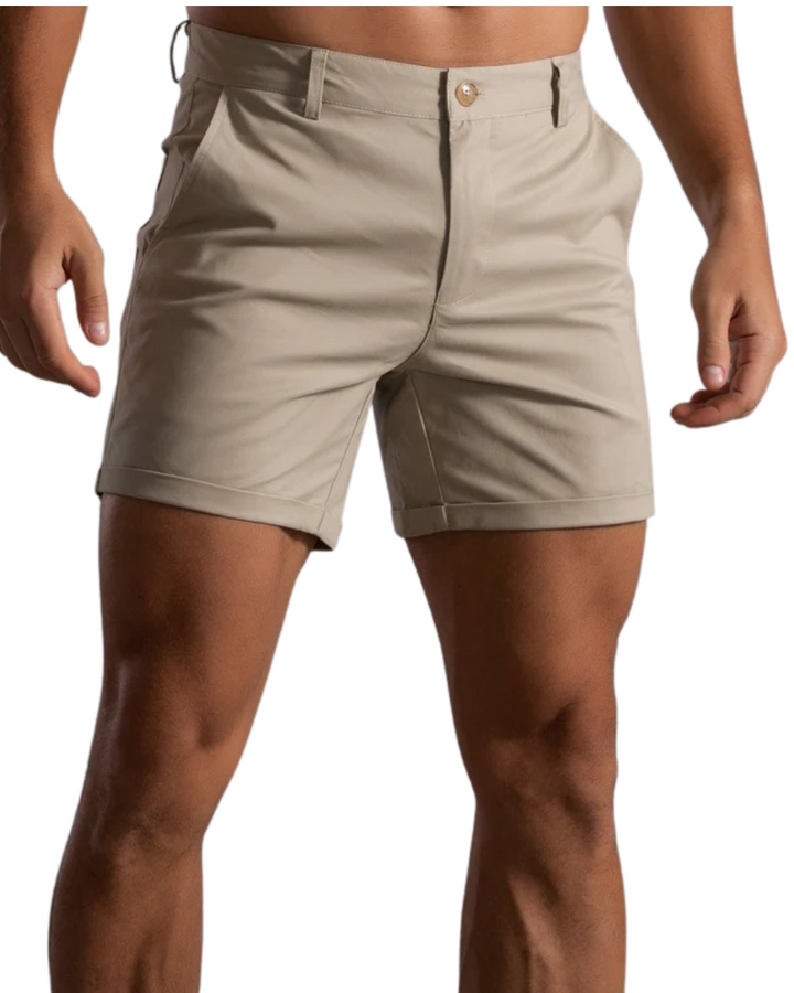 Tailored Short-Length Chino Shorts
