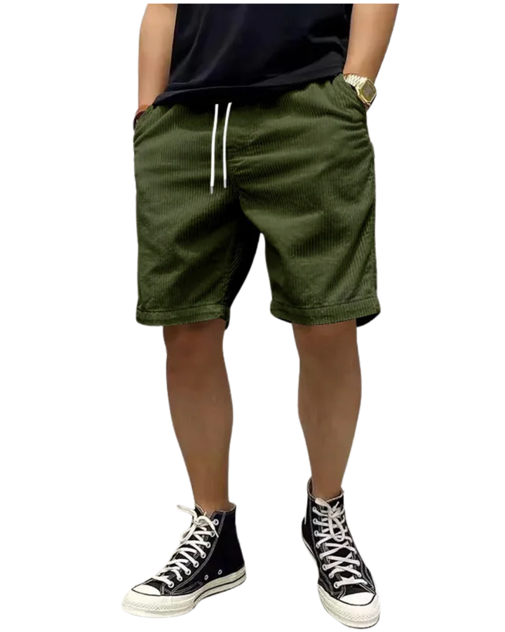 Classic Corduroy Drawstring Shorts