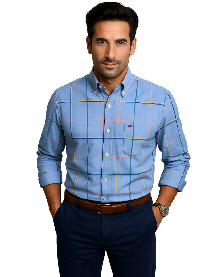 Elegant Cotton Men's Shirt