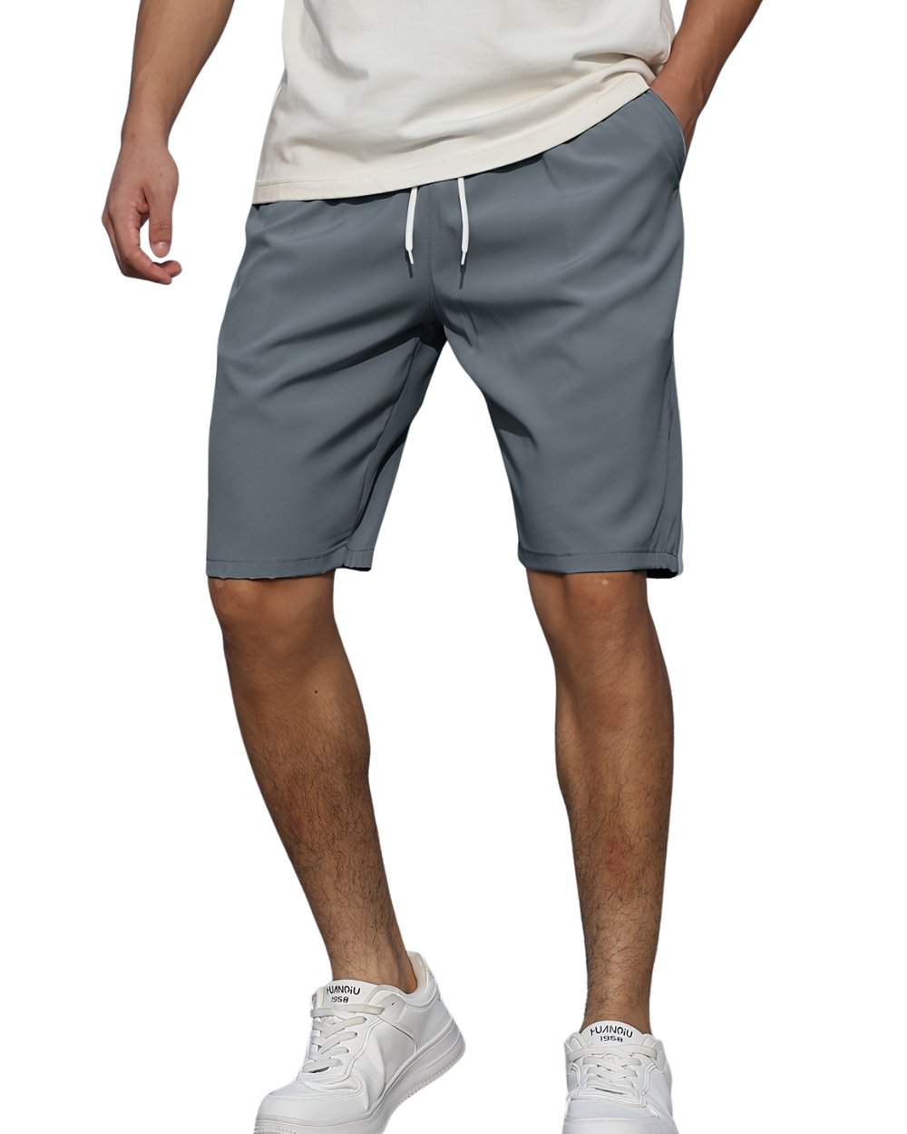 Smooth Stretch Drawstring Shorts